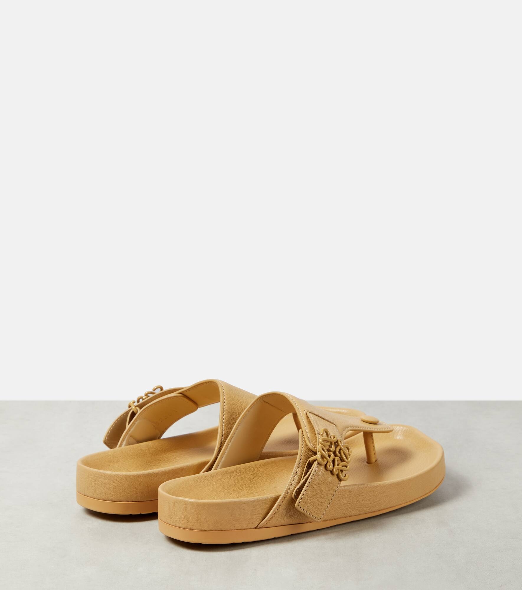 Ease leather thong sandals - 3