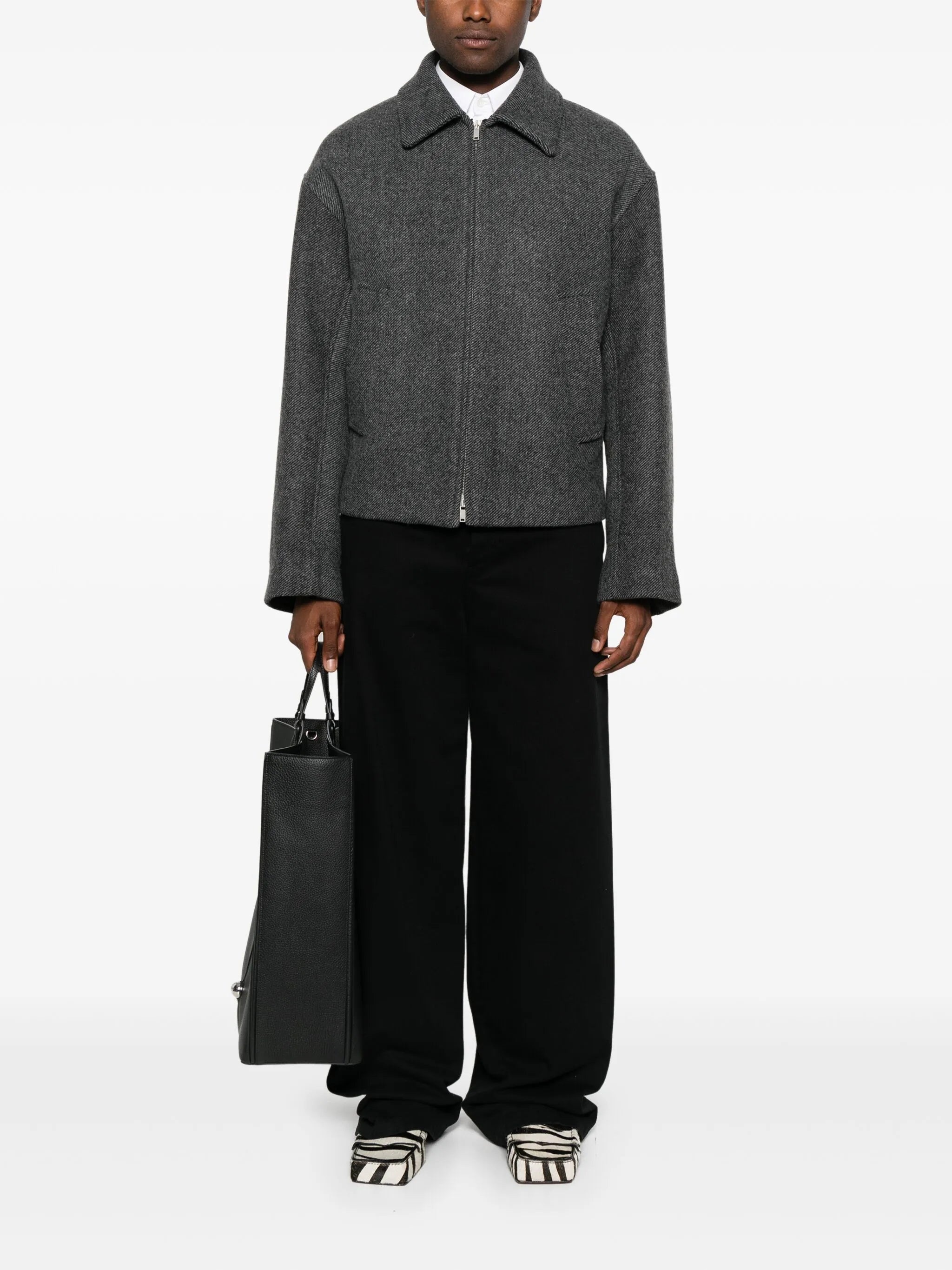 Jil Sander Zip-up Bomber Jacket - 5
