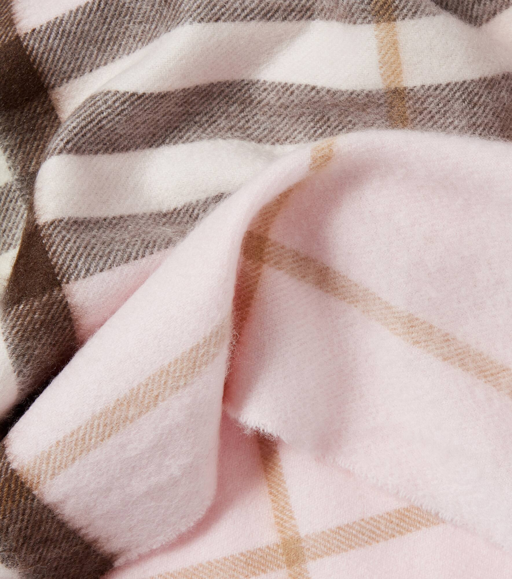 Giant Check cashmere scarf - 4