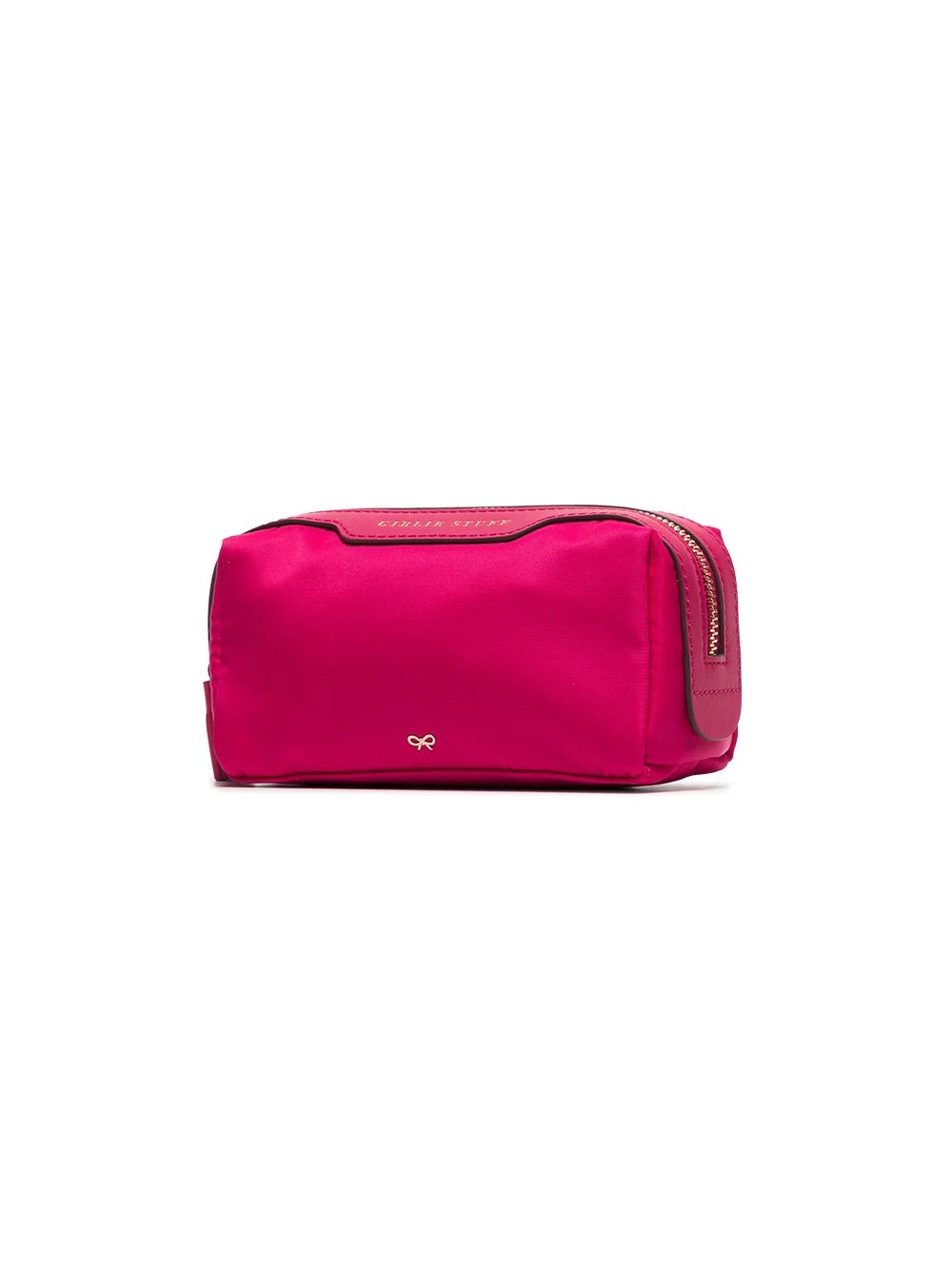 hot pink Girlie Stuff Nylon Pouch - 3