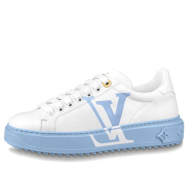(WMNS) LOUIS VUITTON Time Out Sneakers 'White Blue' 1A8MZ7 1