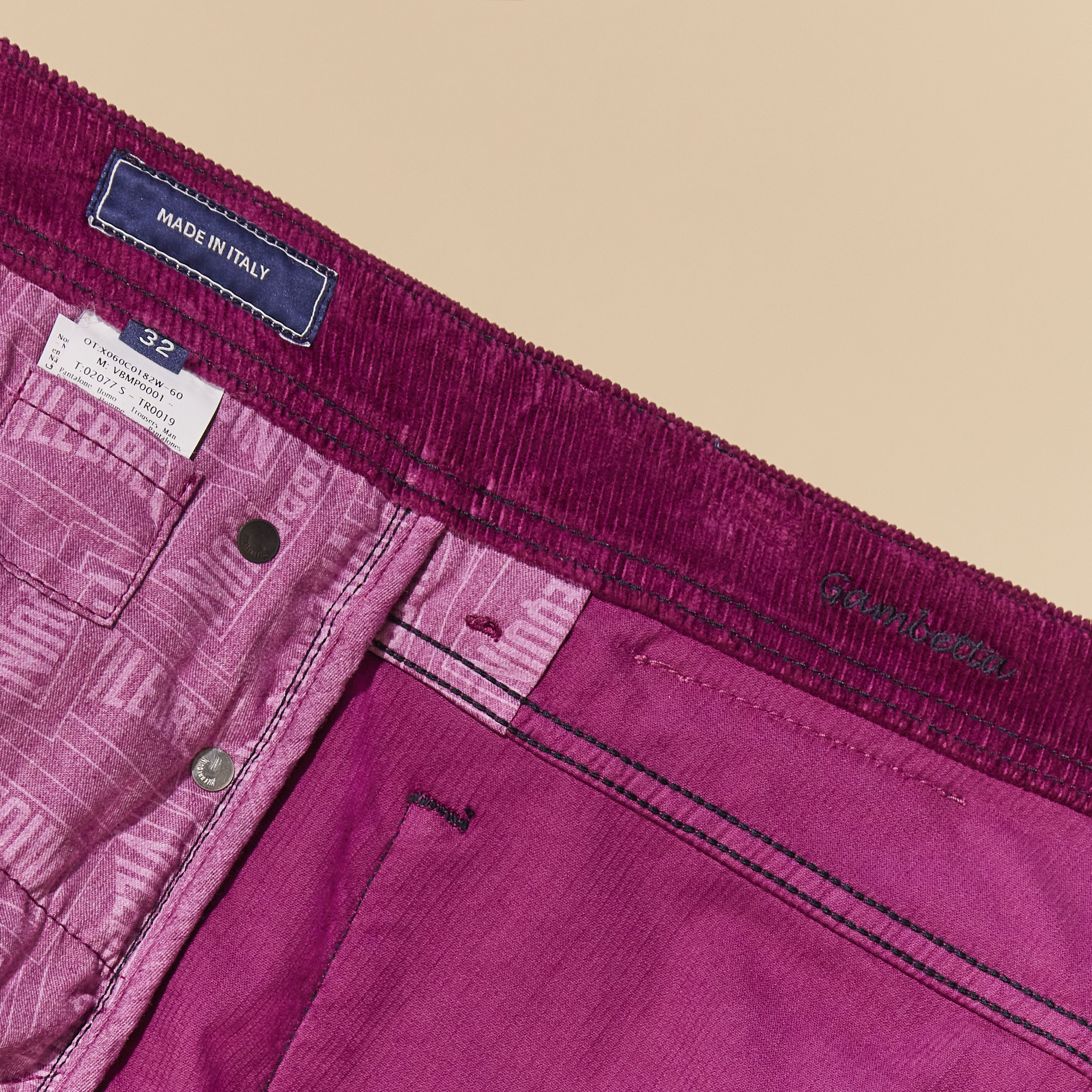 Men 5-Pockets Corduroy Pants 1500 lines - 8