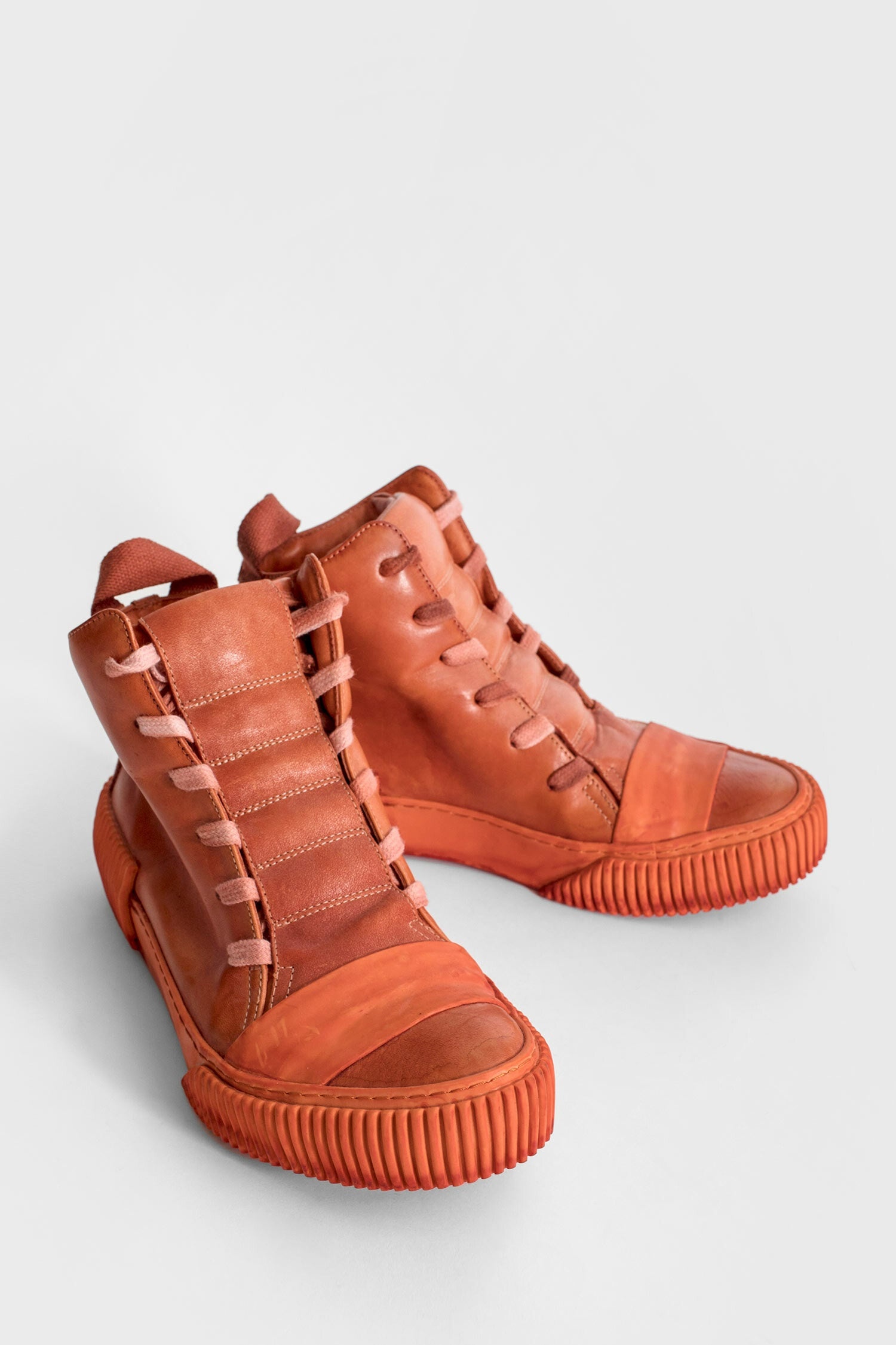 BORIS BIDJAN SABERI MAN ORANGE SNEAKERS - 8