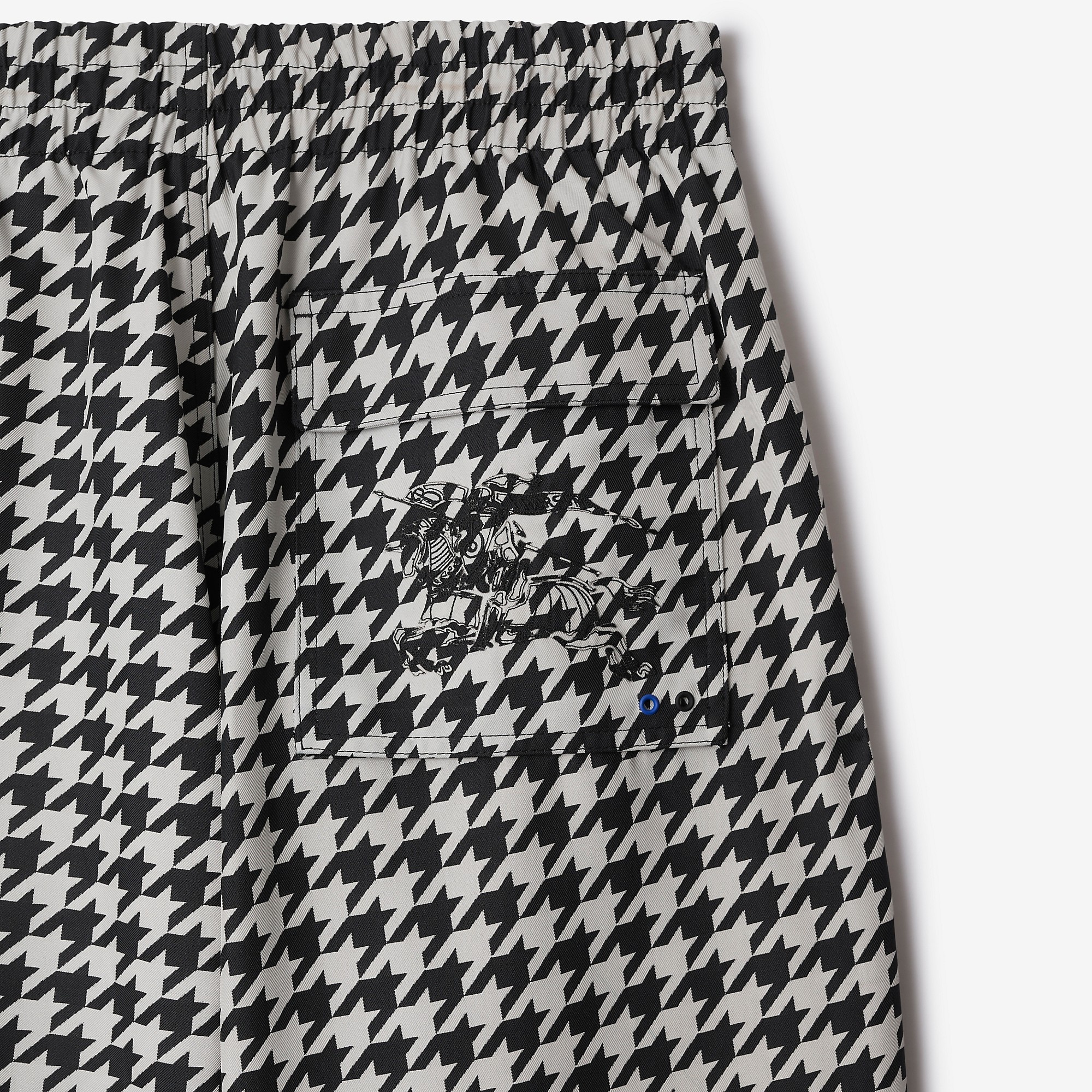 Houndstooth Cargo Trousers - 6