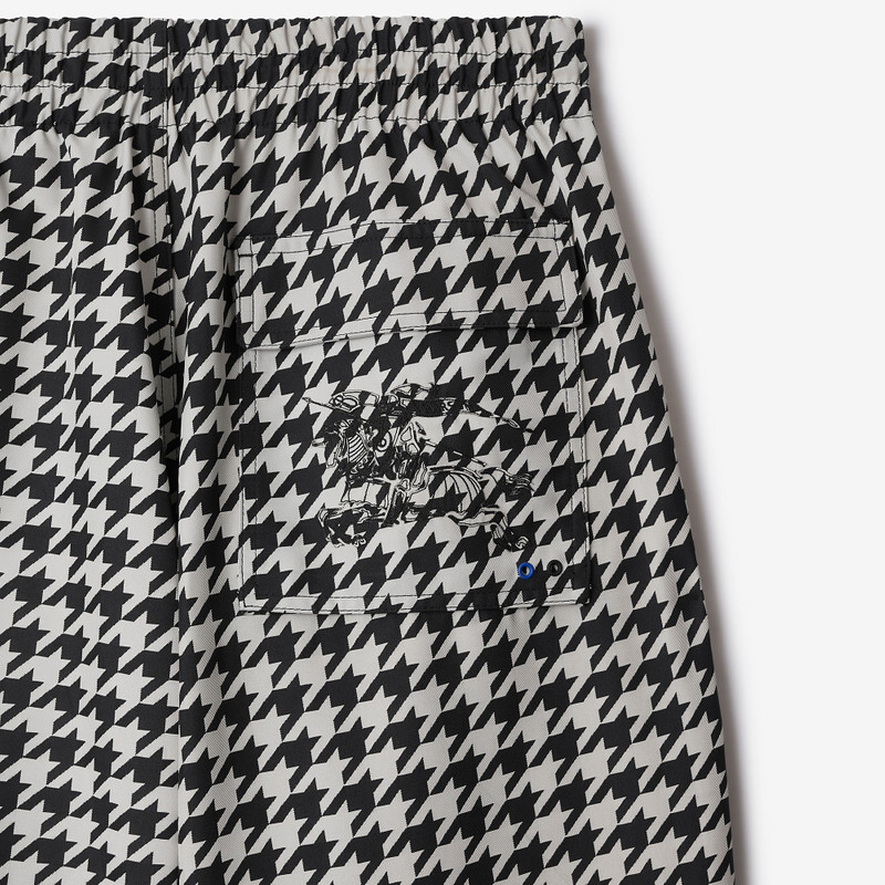 Houndstooth Cargo Trousers 6