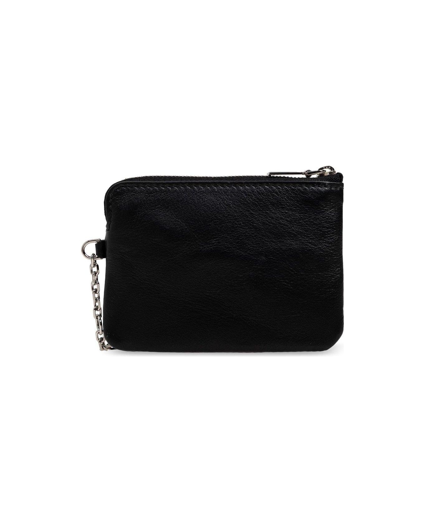 Logo Palque Chain-detailed Wallet - 2