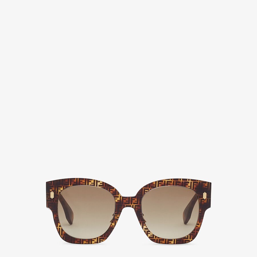 FF Havana acetate sunglasses - 1