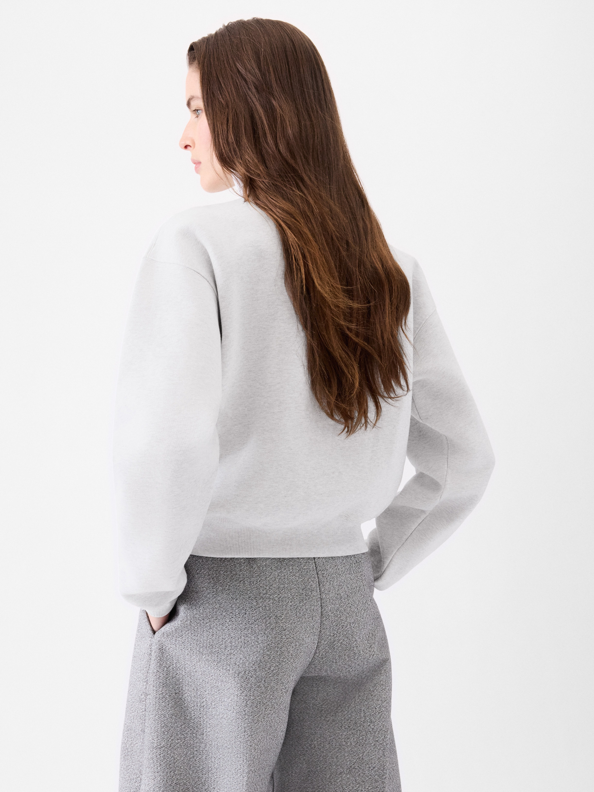 The Gros Grain zipped-rollneck sweatshirt - 3
