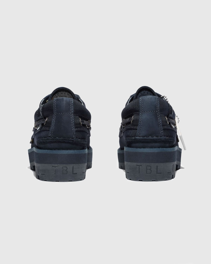 A-Cold-Wall* x Timberland – 3-Eye Boat Shoe Dark Sapphire Navy 4