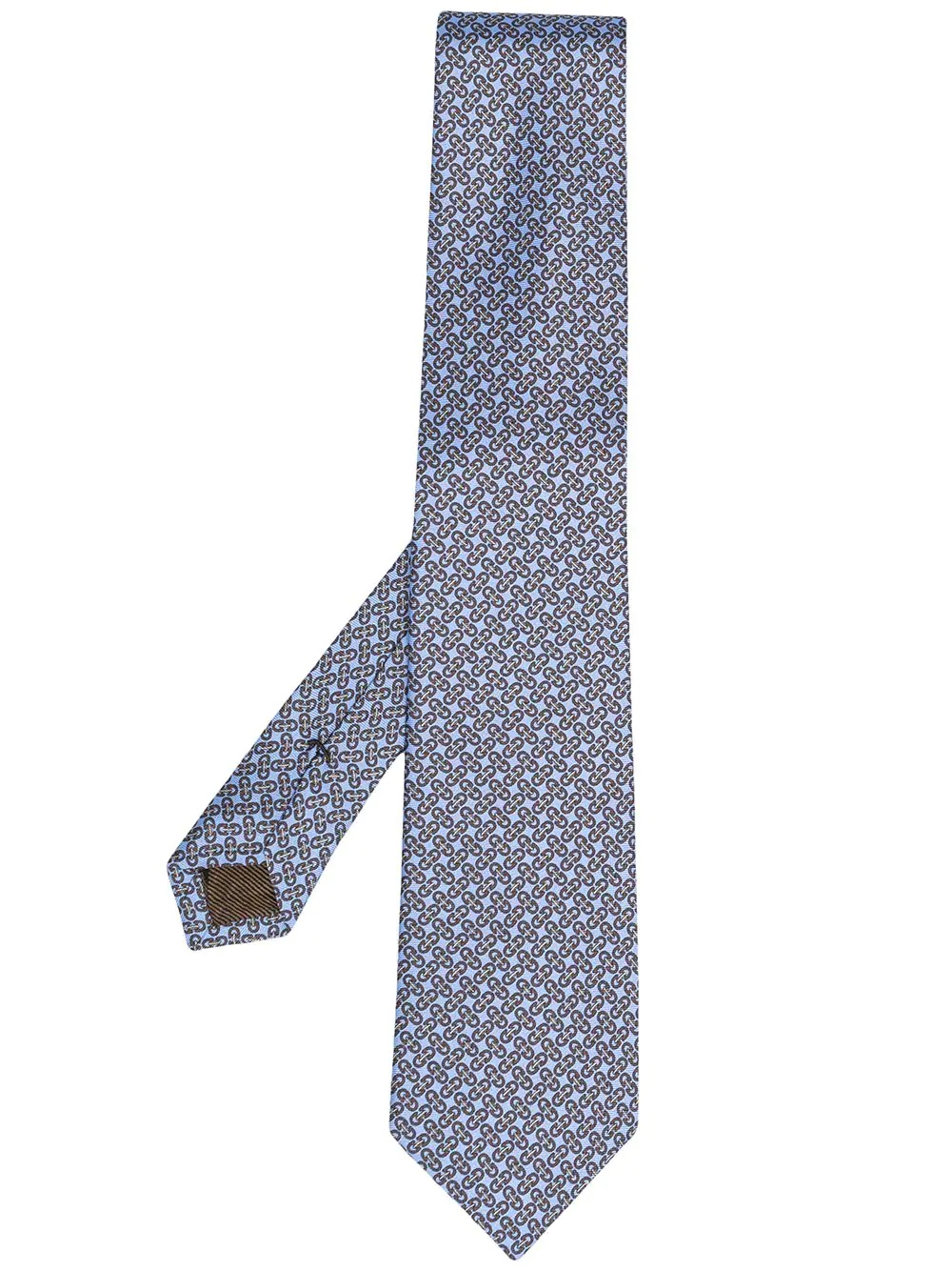 chain-link print tie - 1