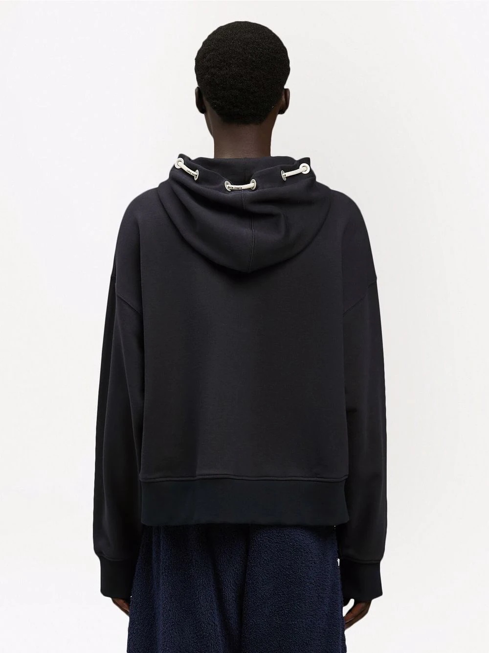 Cord drawstring hoodie - 4