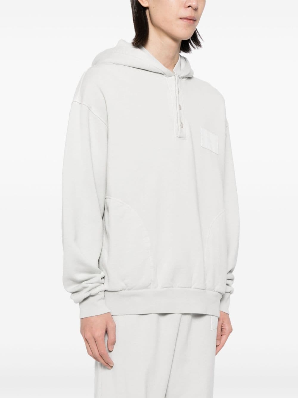logo patch hoodie - 3