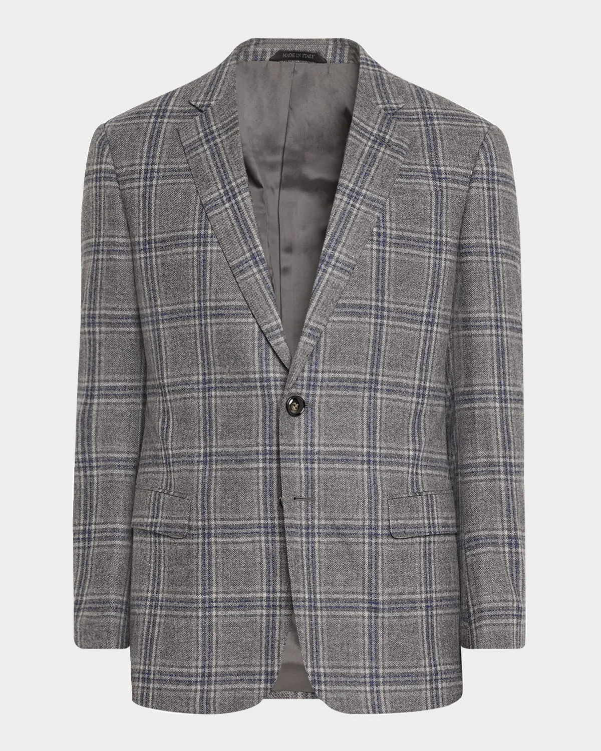 Men's Soft Plaid Sport Coat - 1