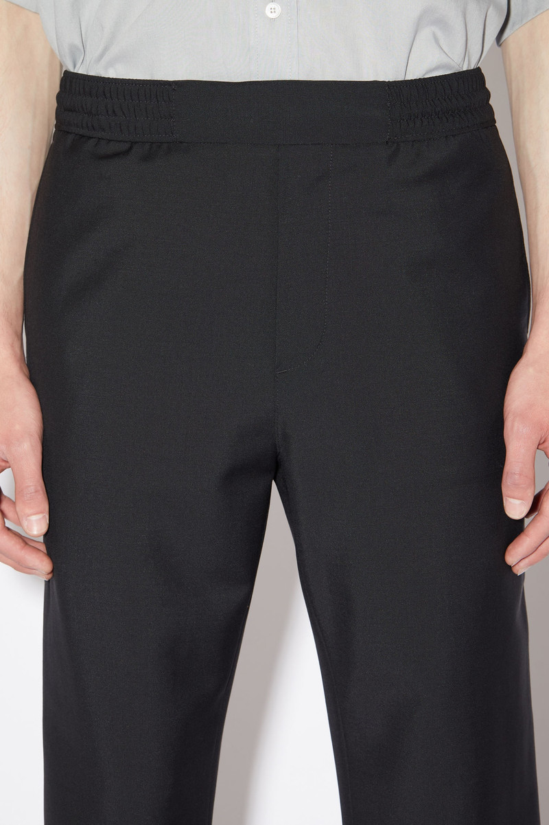 Mohair-blend trousers - Black 5