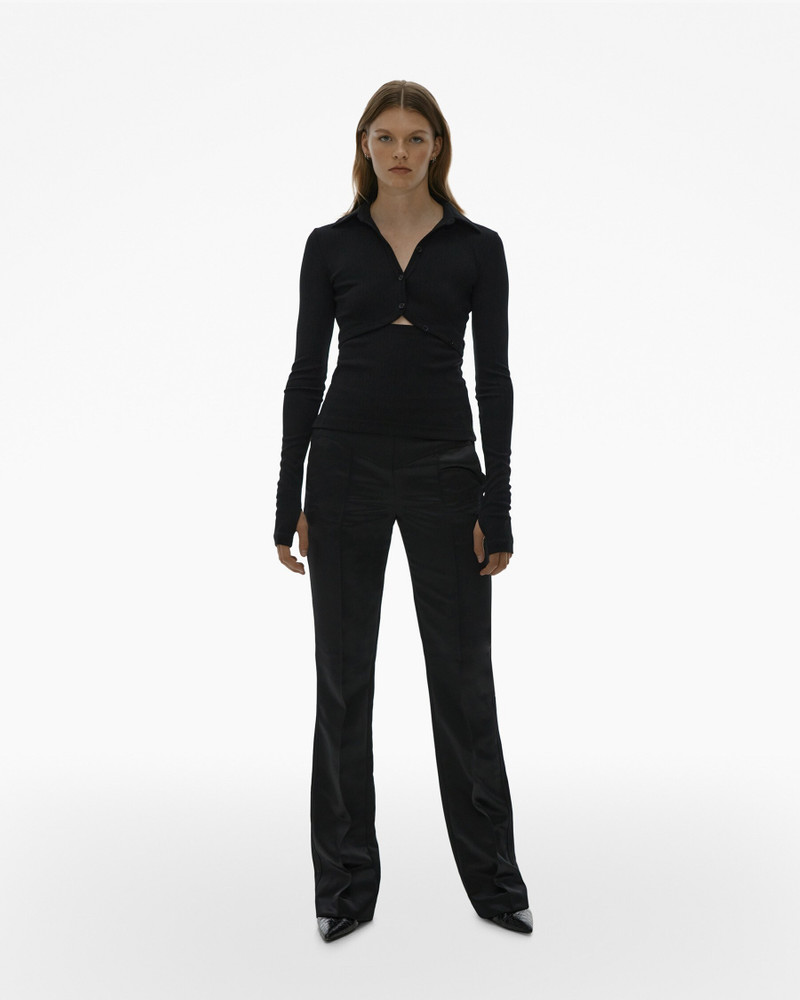 Helmut Lang CUT-OUT POLO TOP outlook