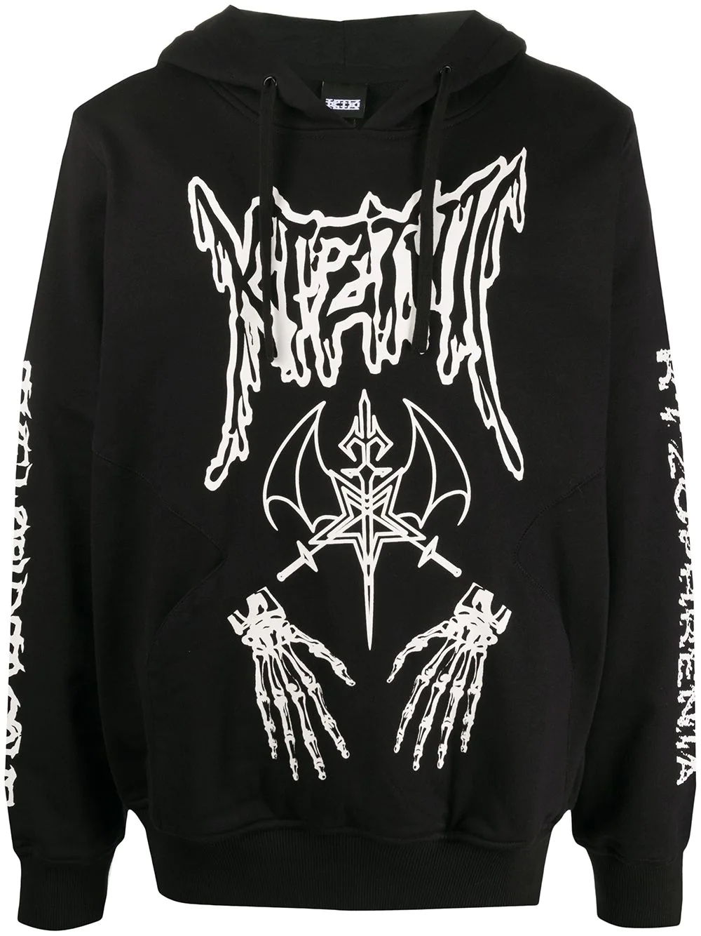 Dead Metal printed hoodie - 1