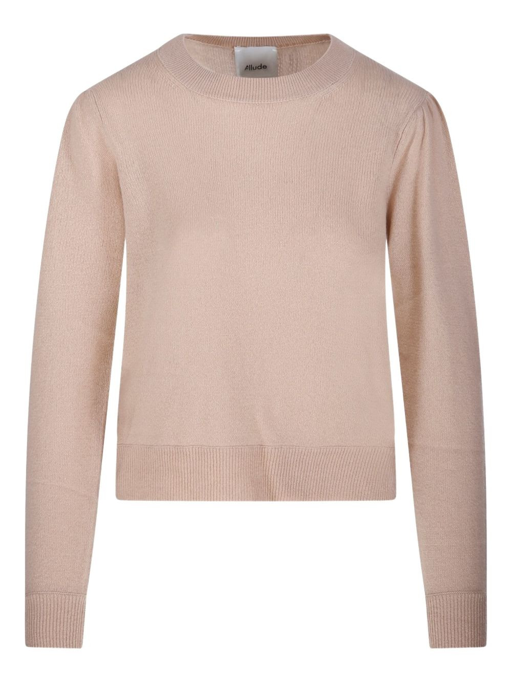 long-sleeve cashmere sweater - 1