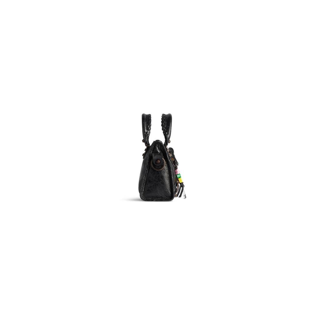 Women's Le City Mini Bag With Charms in Black - 3