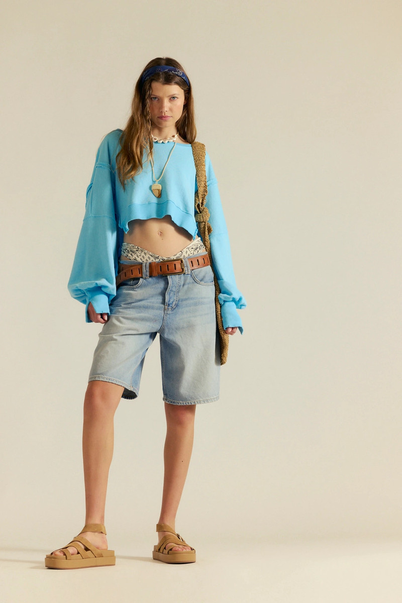 We The Free Camden Cropped Sweatshirt 4