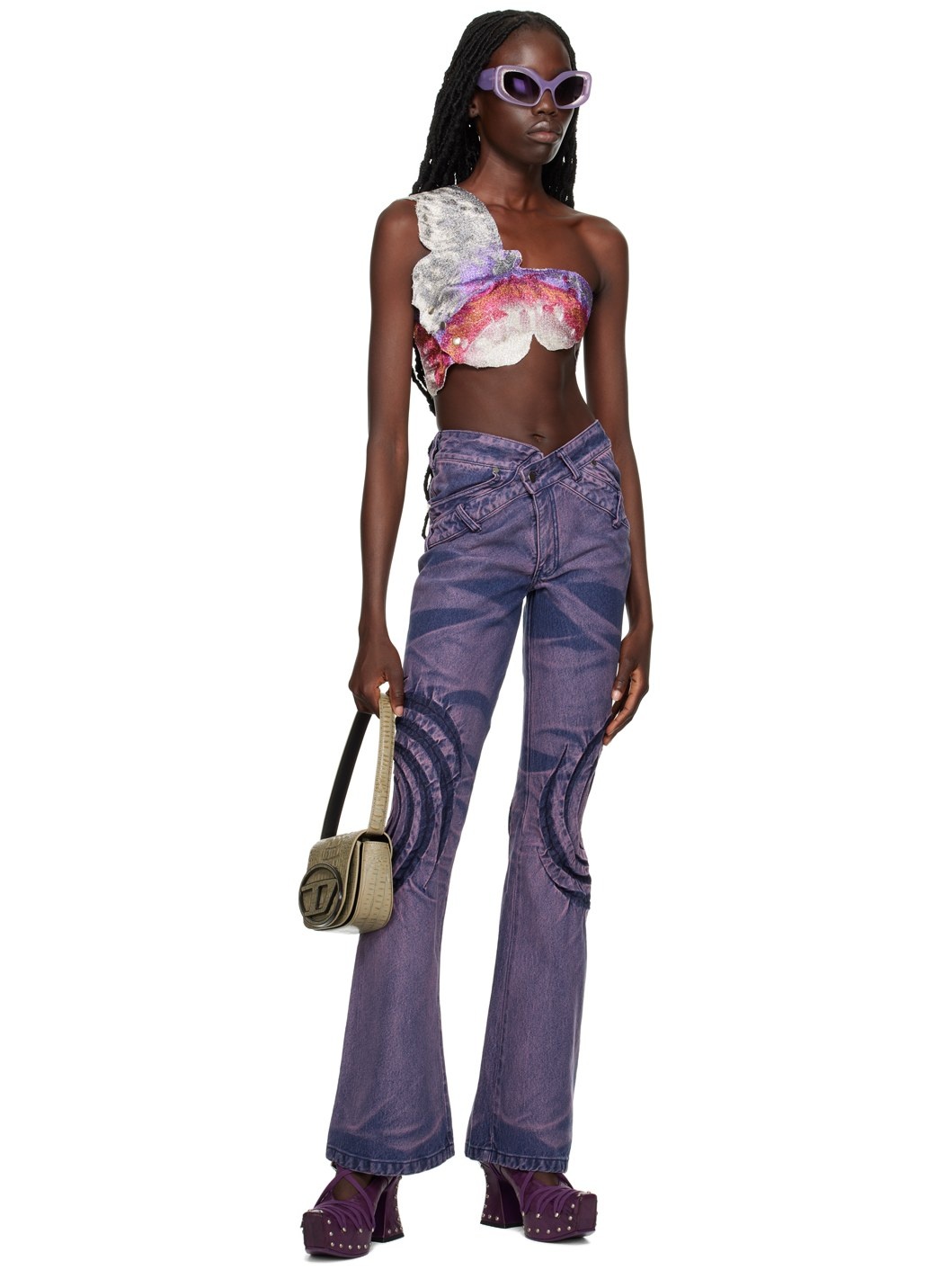 SSENSE Exclusive Multicolor Butterfly Tank Top - 4