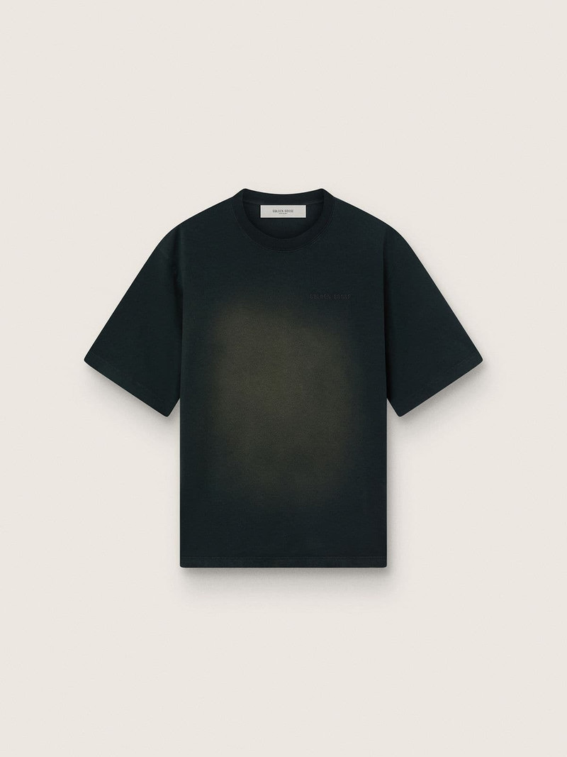 Golden Goose /  Fivefourfive Collab black “Dream Time” T-shirt 1