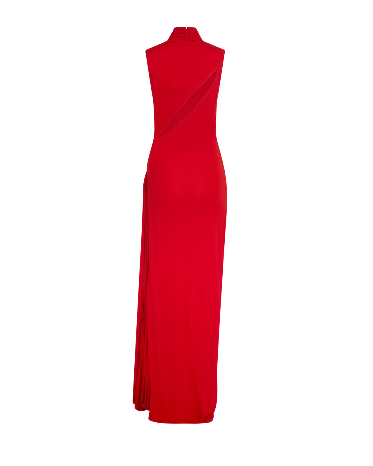 Sleeveless Side Split Column Dress - 2