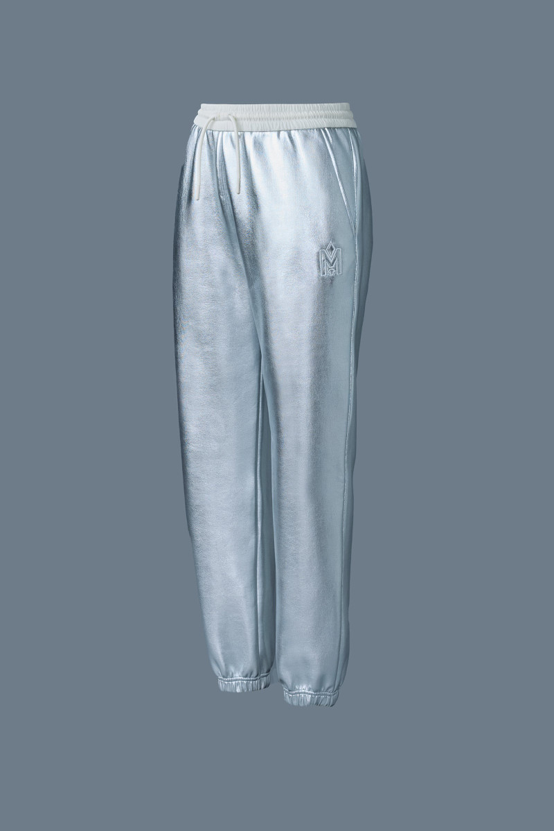 NEV-M Metallic finish double-face jersey sweatpants 1