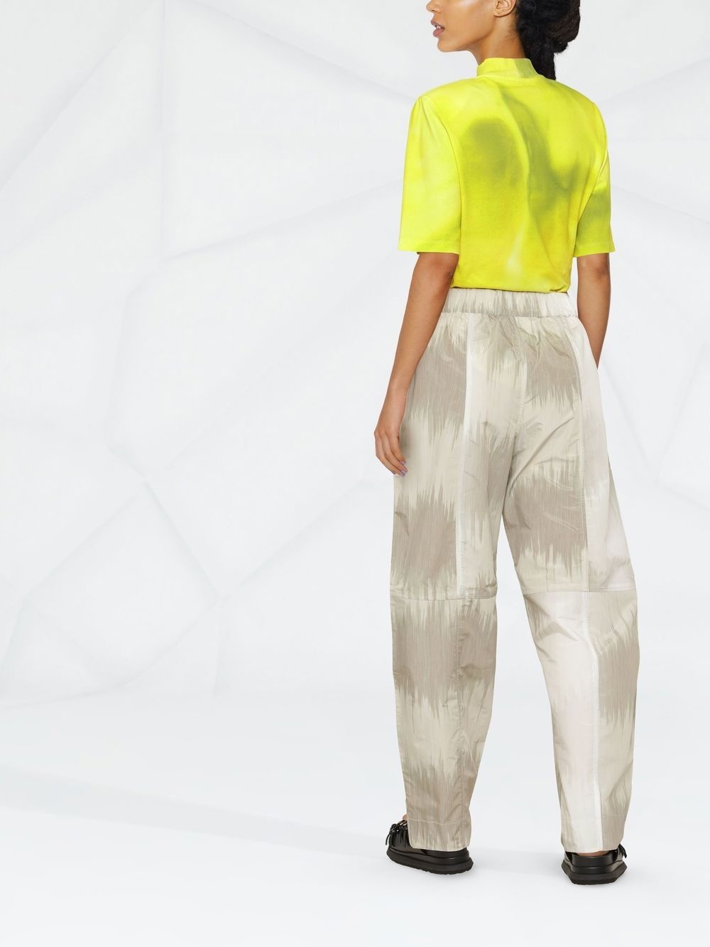 curved shell trousers - 3