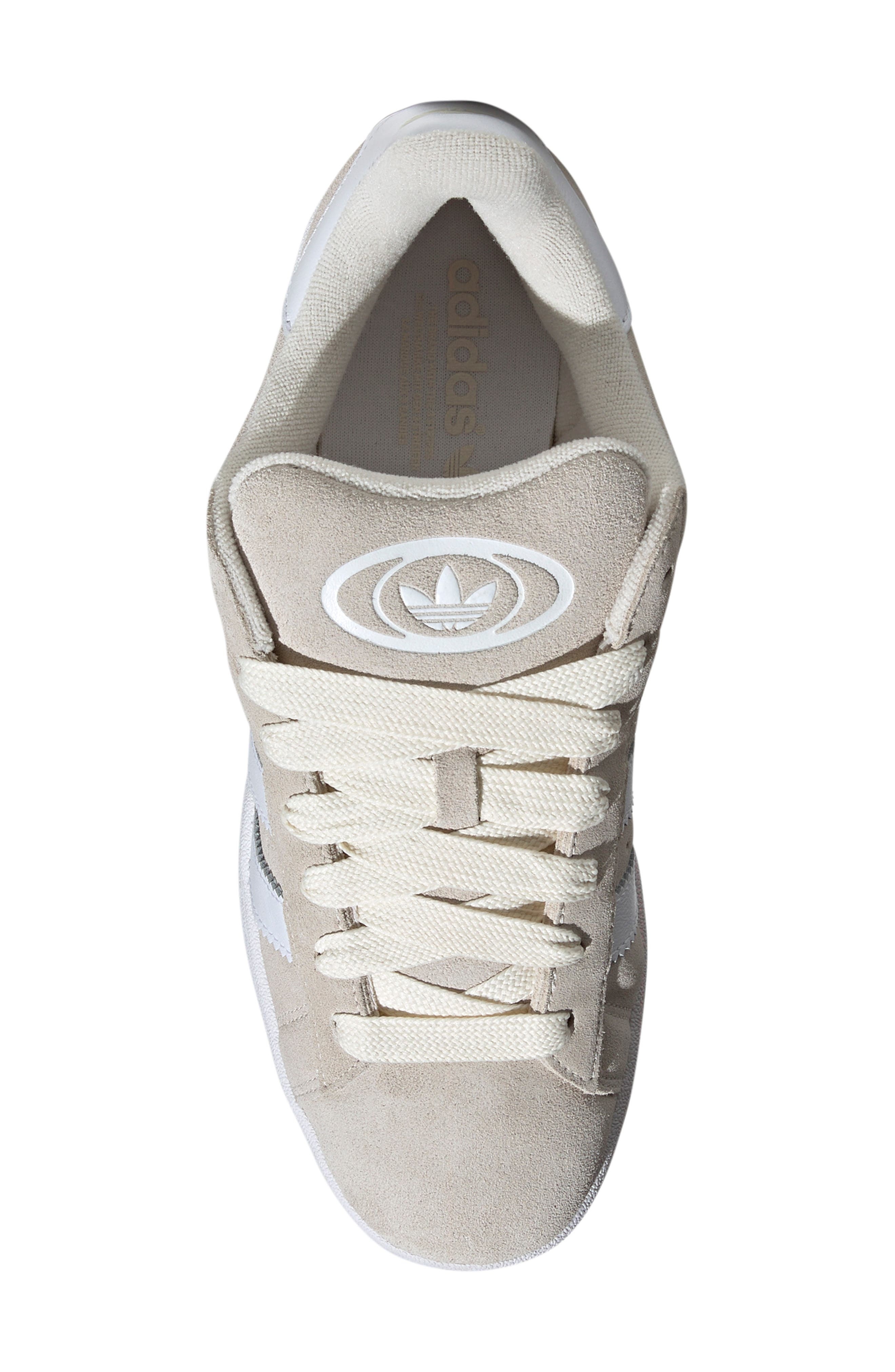 adidas Campus 00s Sneaker in Wonder White/White/Gum at Nordstrom - 4