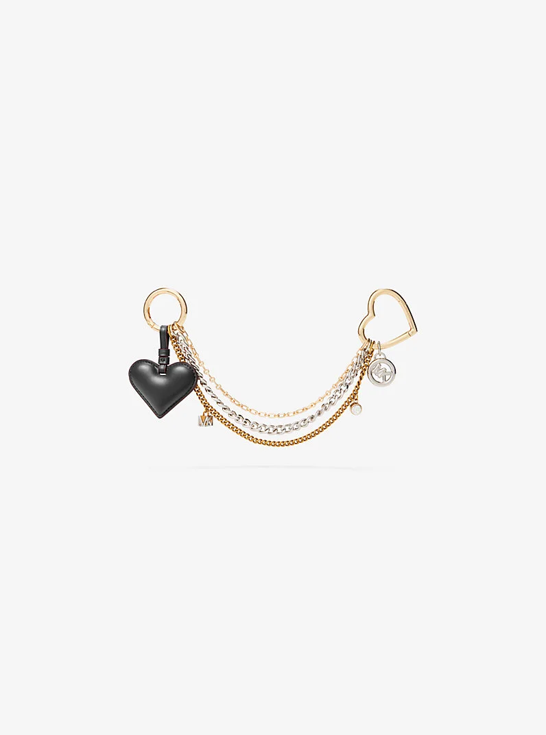 Heart Chain Bag Charm - 1