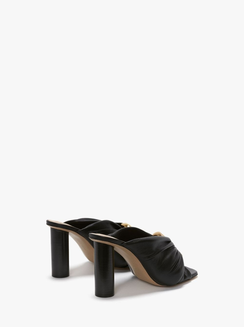 CORNER LEATHER MULES 3