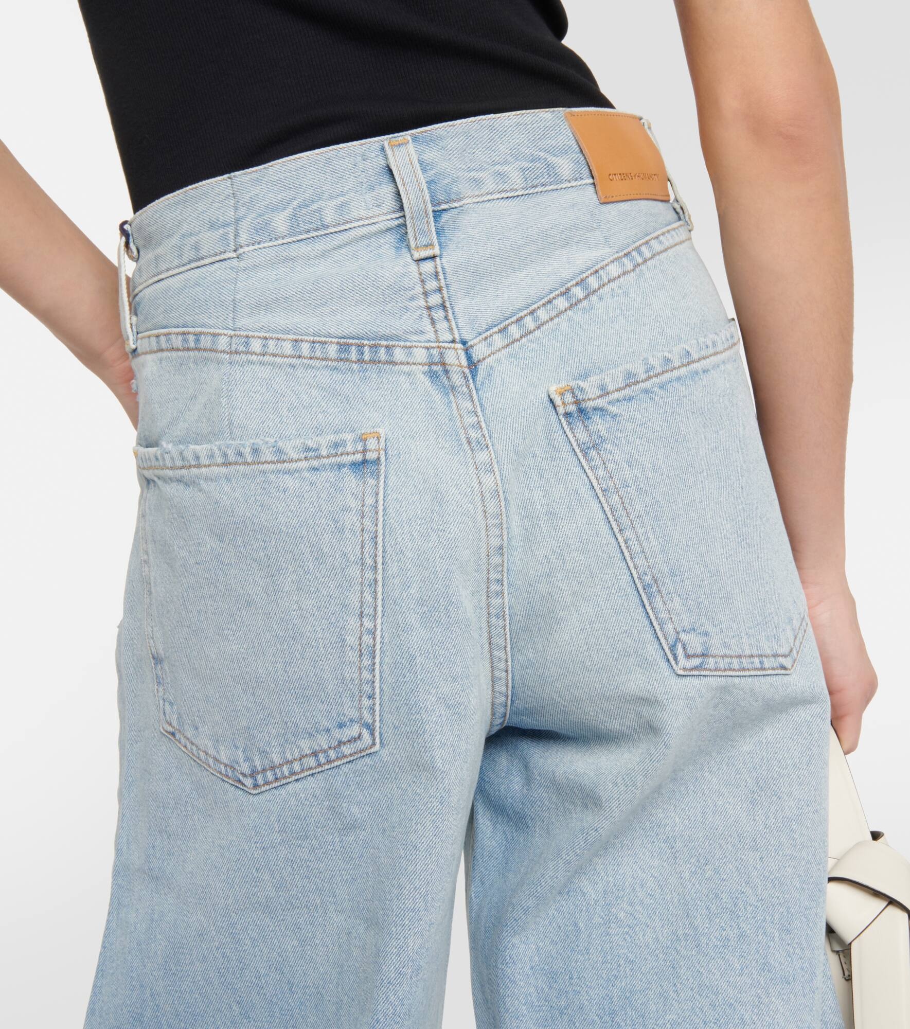 Horseshoe wide-leg jeans - 6