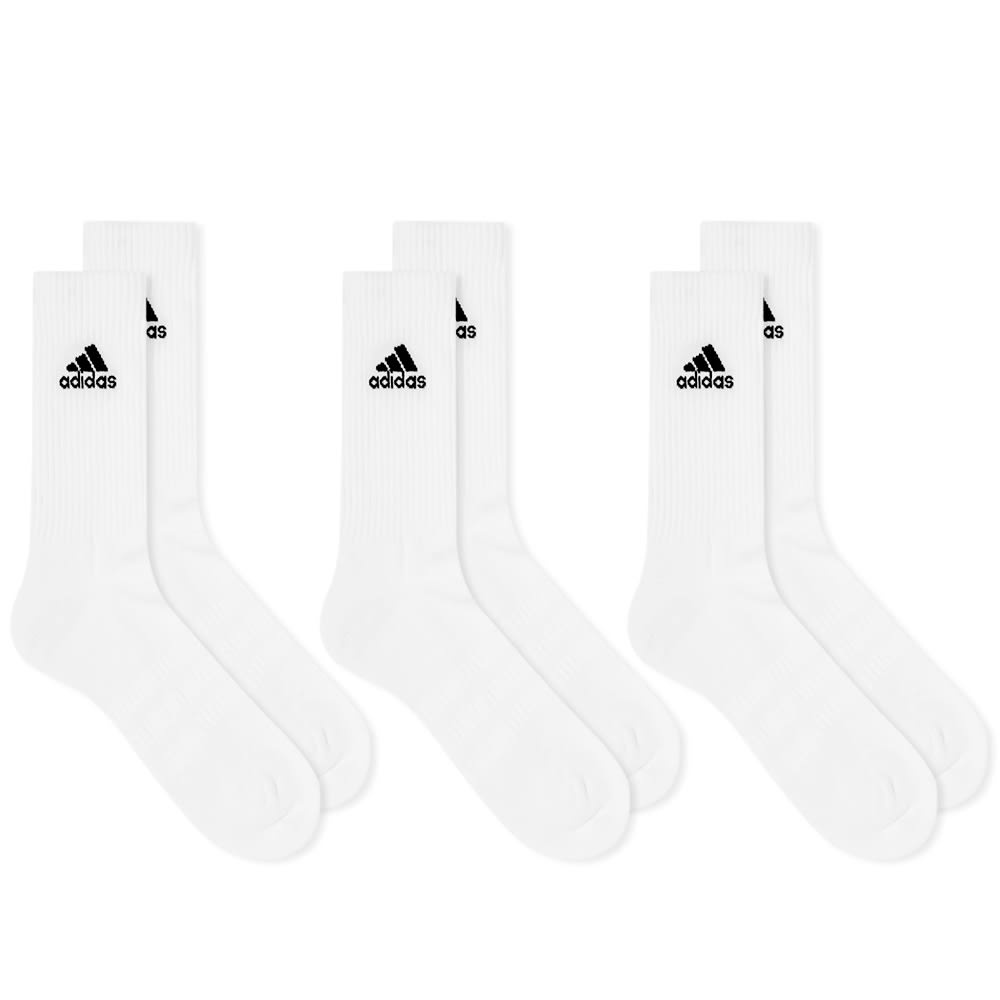 Adidas Cushioned Crew Sock - 3 Pack - 1