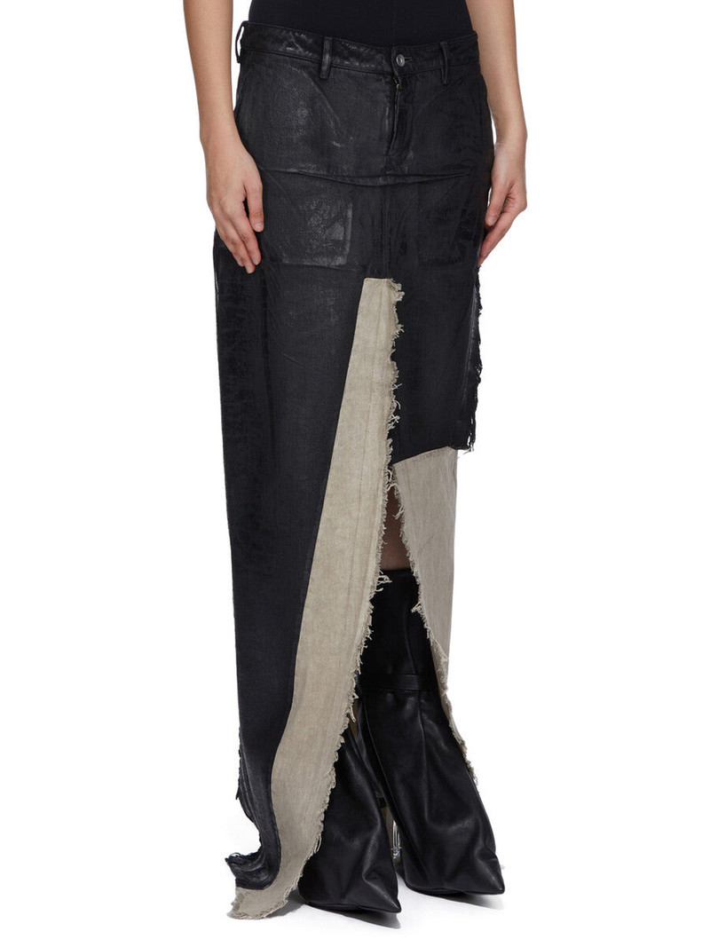 Concordians panelled maxi skirt 2