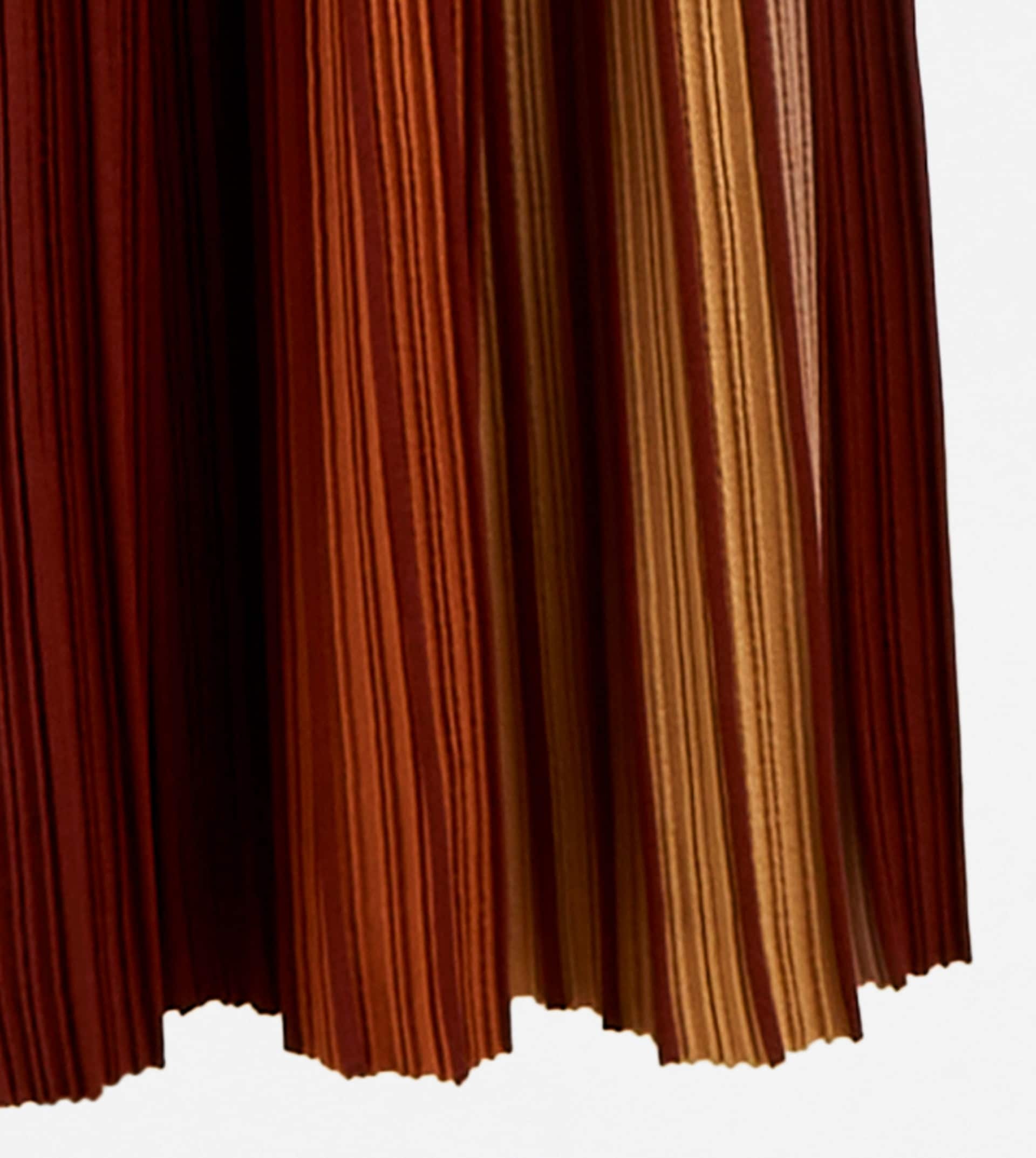 DRESS IN KNIT - BEIGE, ORANGE, YELLOW, RED - 3