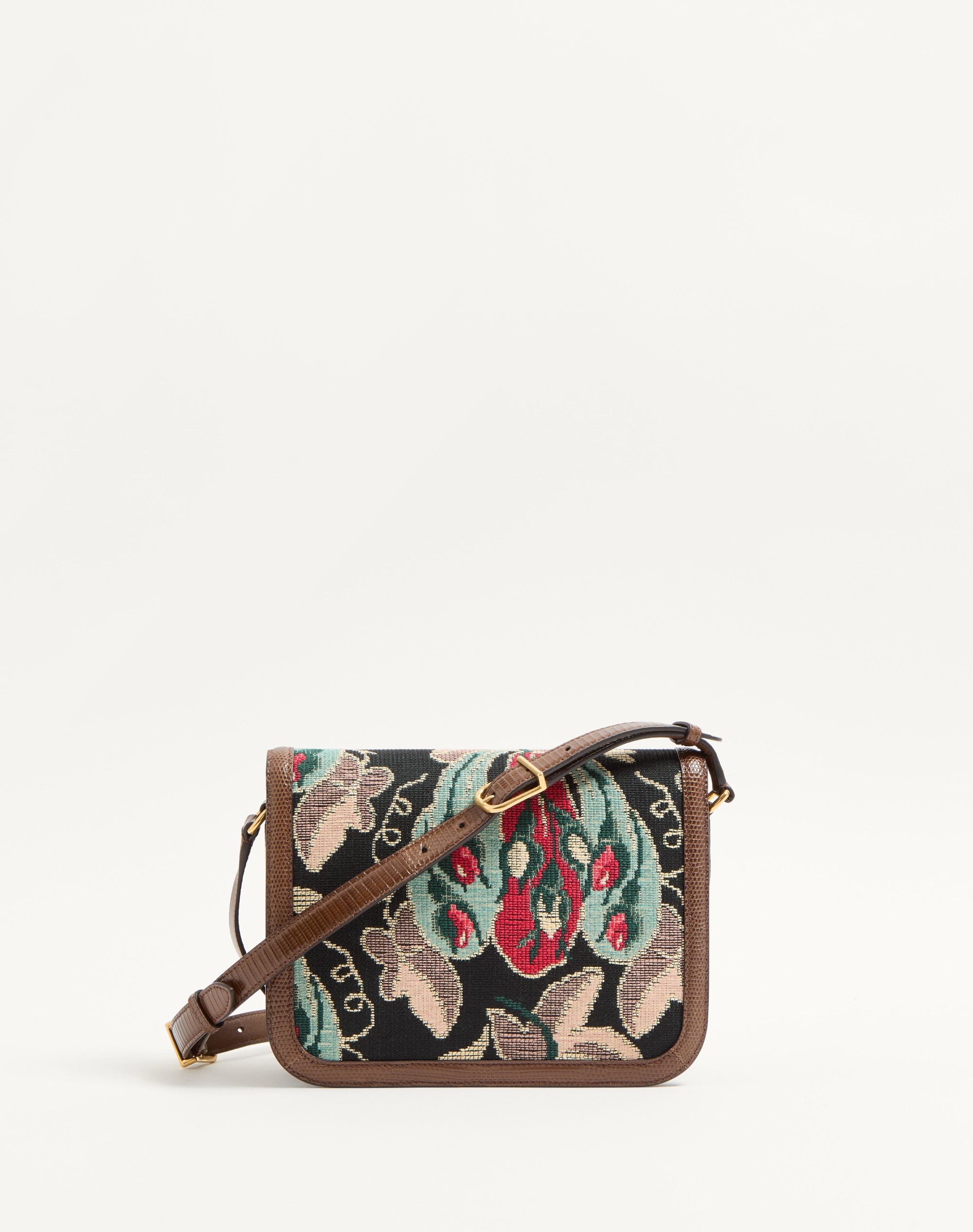 ショルダーバッグ・ポシェット Valentino Garavani 9To5 Shoulder Bag In Jacquard Raffia Valentino Garavani 9to5 Shoulder Bag In Jacquard Raffia With