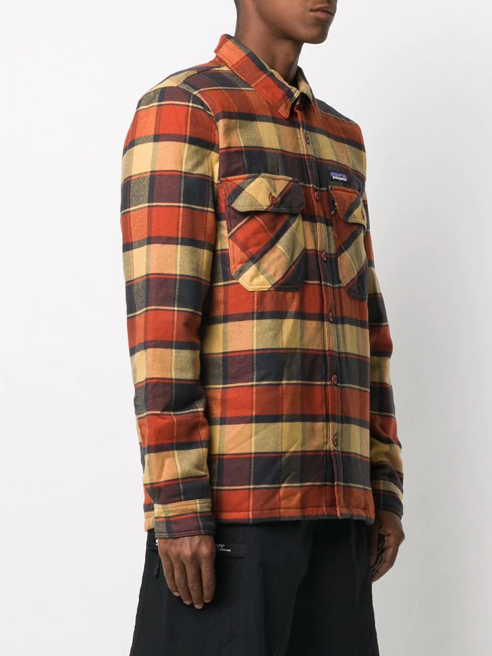 check flannel shirt - 3