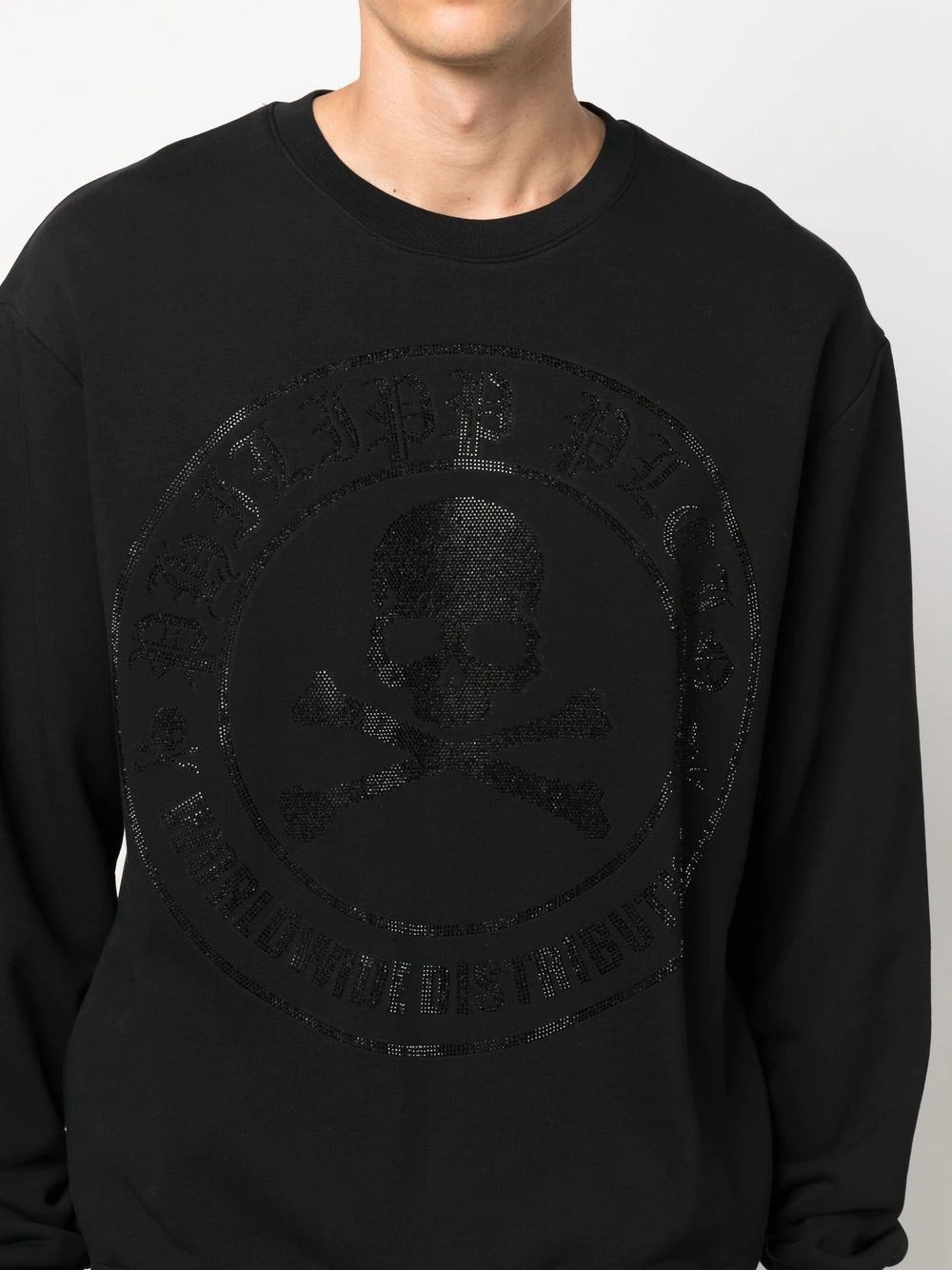 Skull Bones logo print sweatshirt - 5