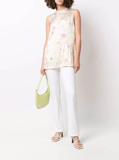 Aspesi all-over floral silk blouse outlook