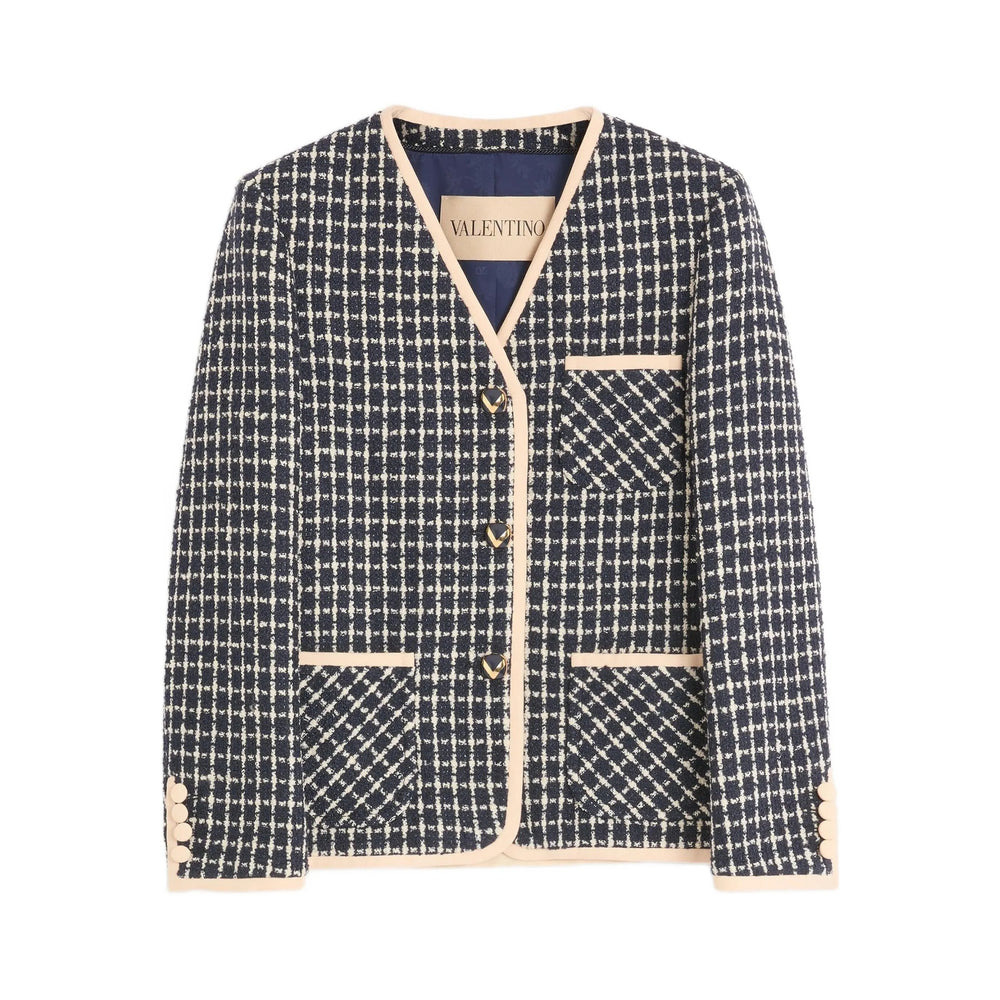 Valentino Blue Jackets - Blazers Women - 1