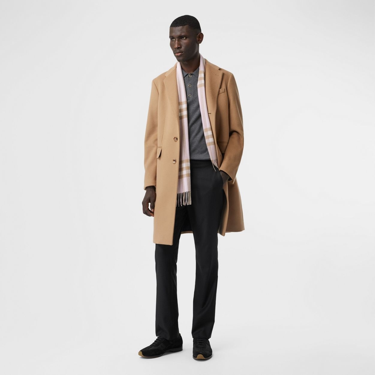 The Classic Check Cashmere Scarf - 7
