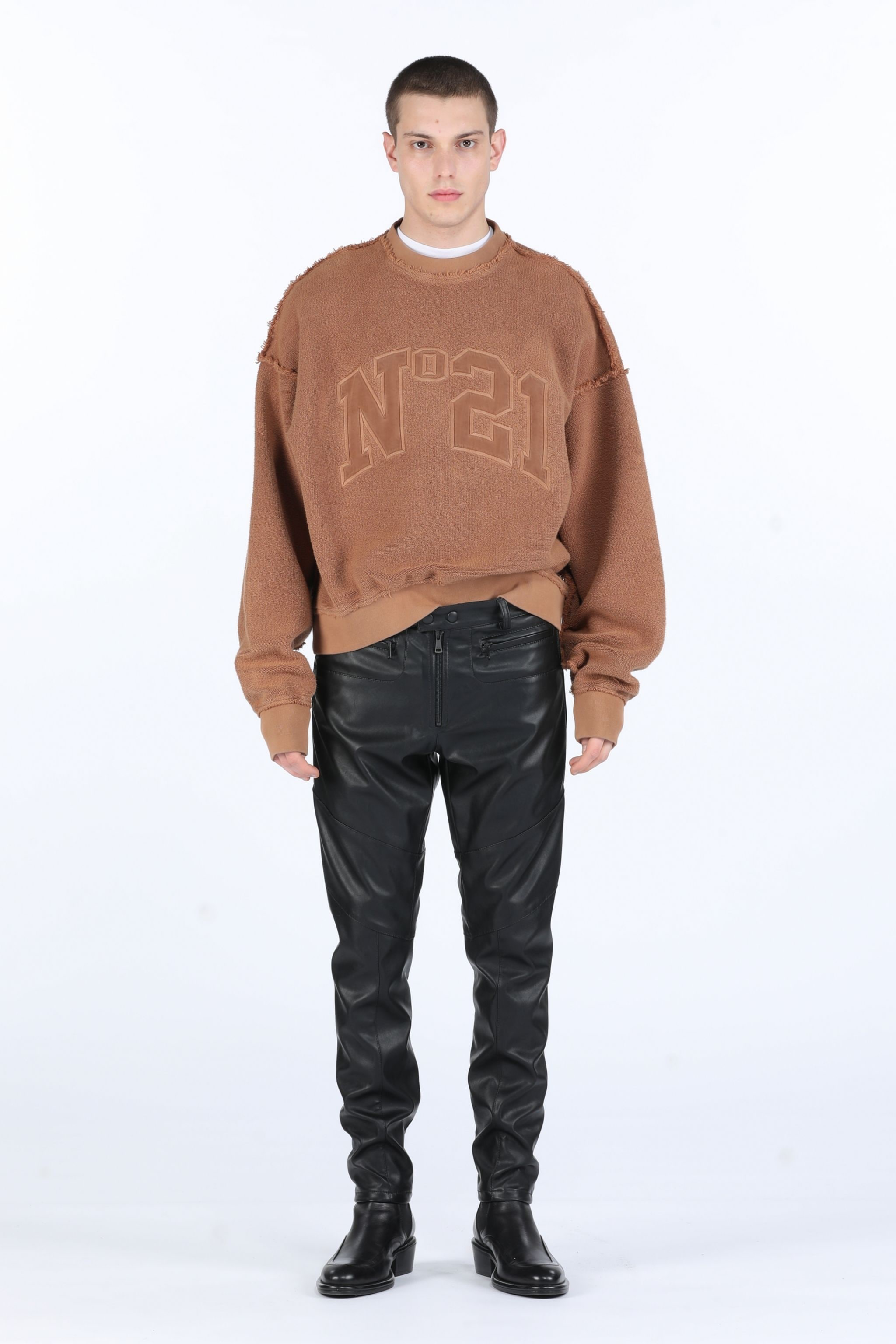 LOGO-APPLIQUÉ SWEATSHIRT - 4