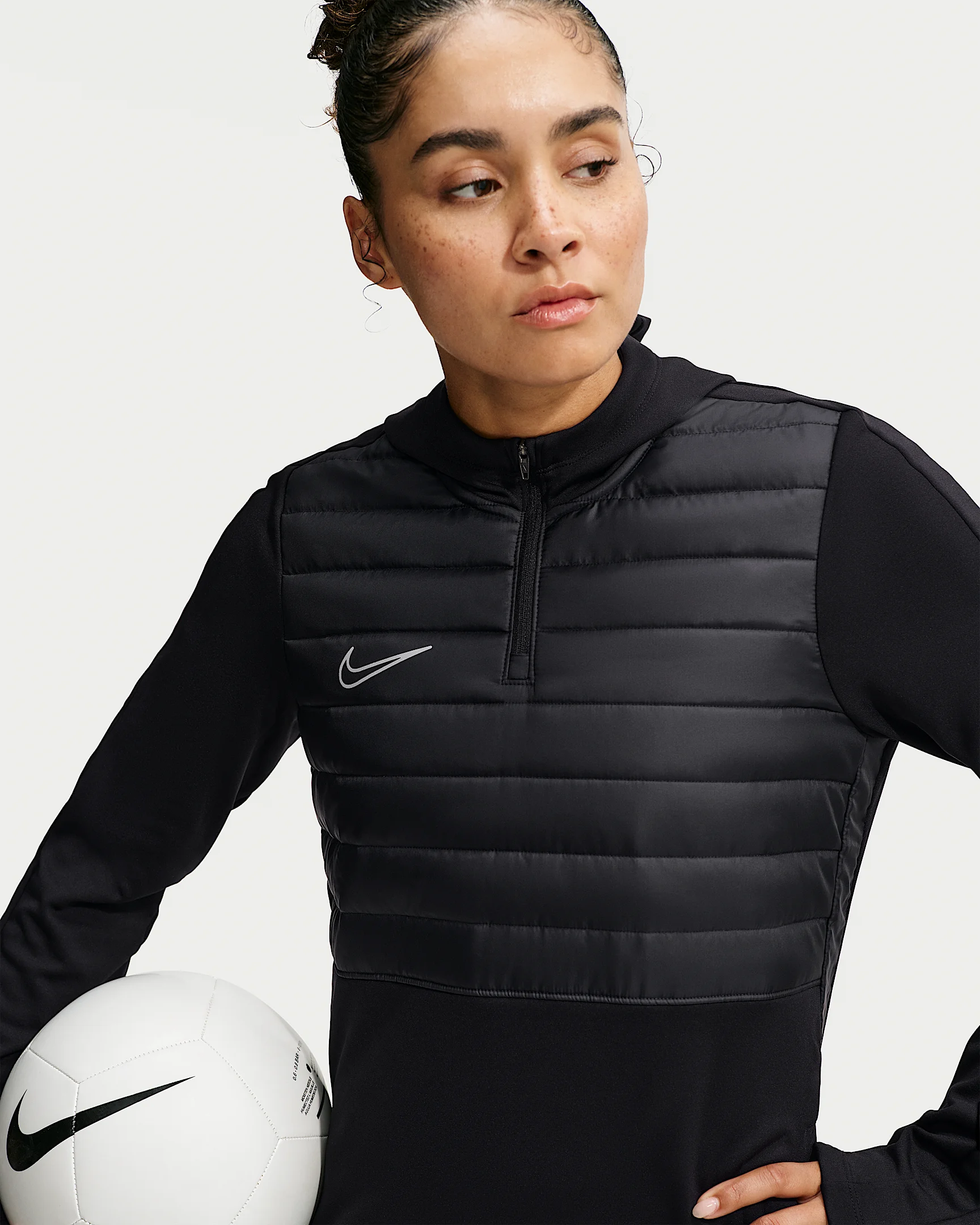 Nike Academy Winter Warrior Women's Therma-FIT Soccer Drill Top - 1