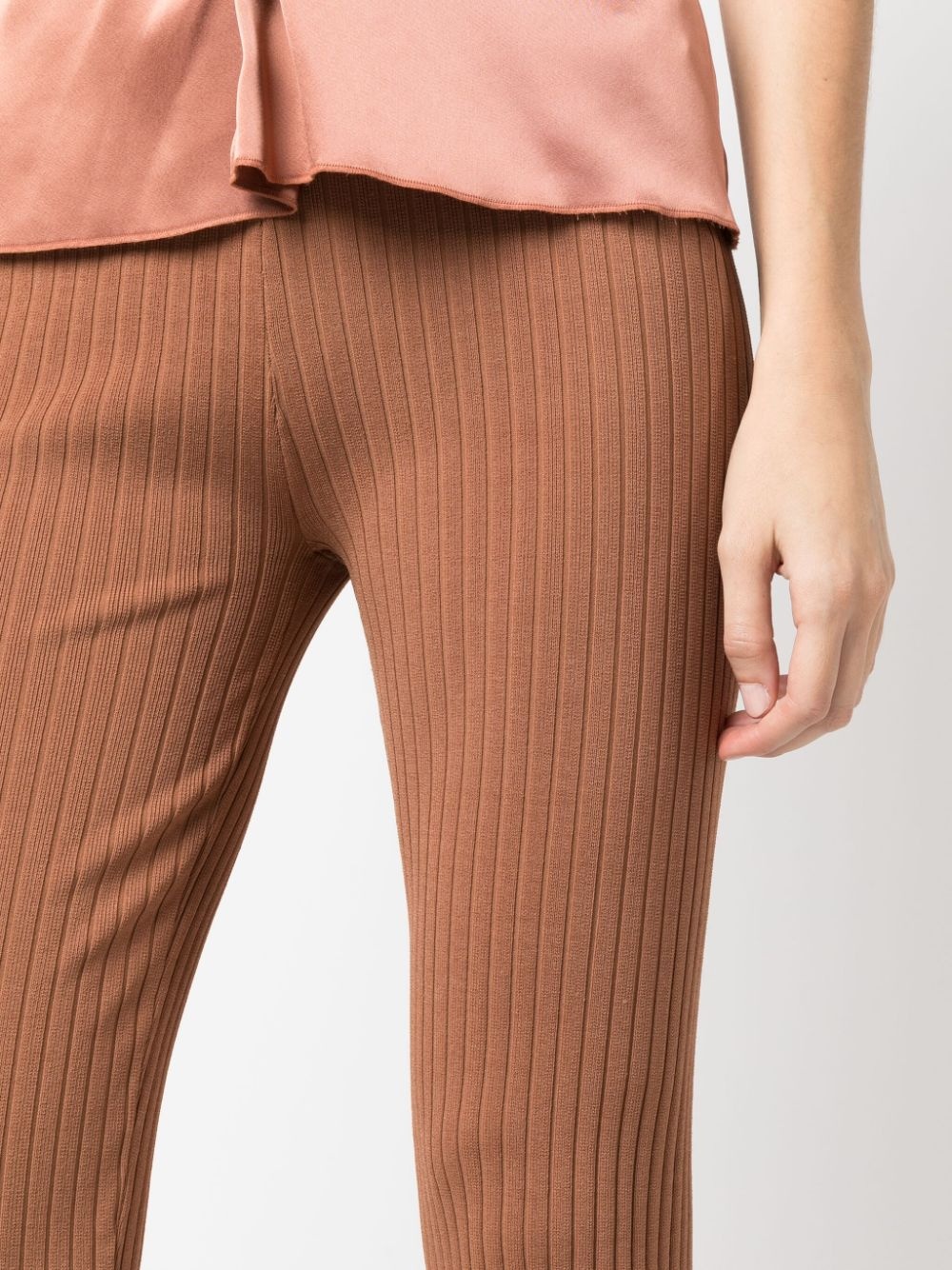 front-slit leggings - 5