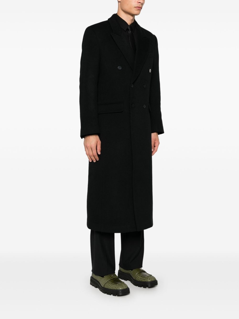 virgin-wool coat - 3