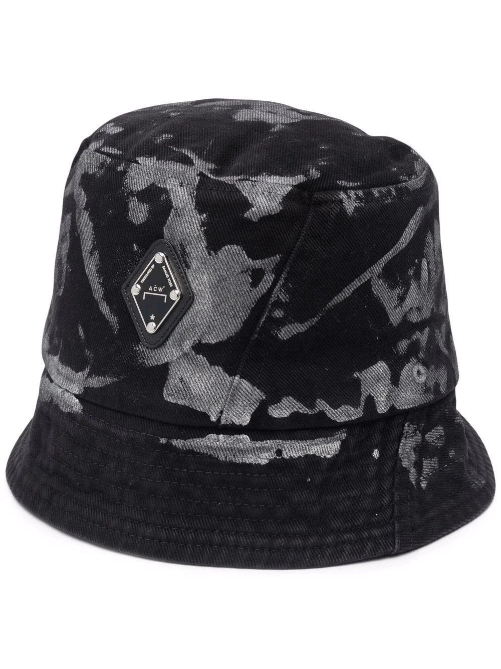 Diamond abstract-print bucket hat - 1