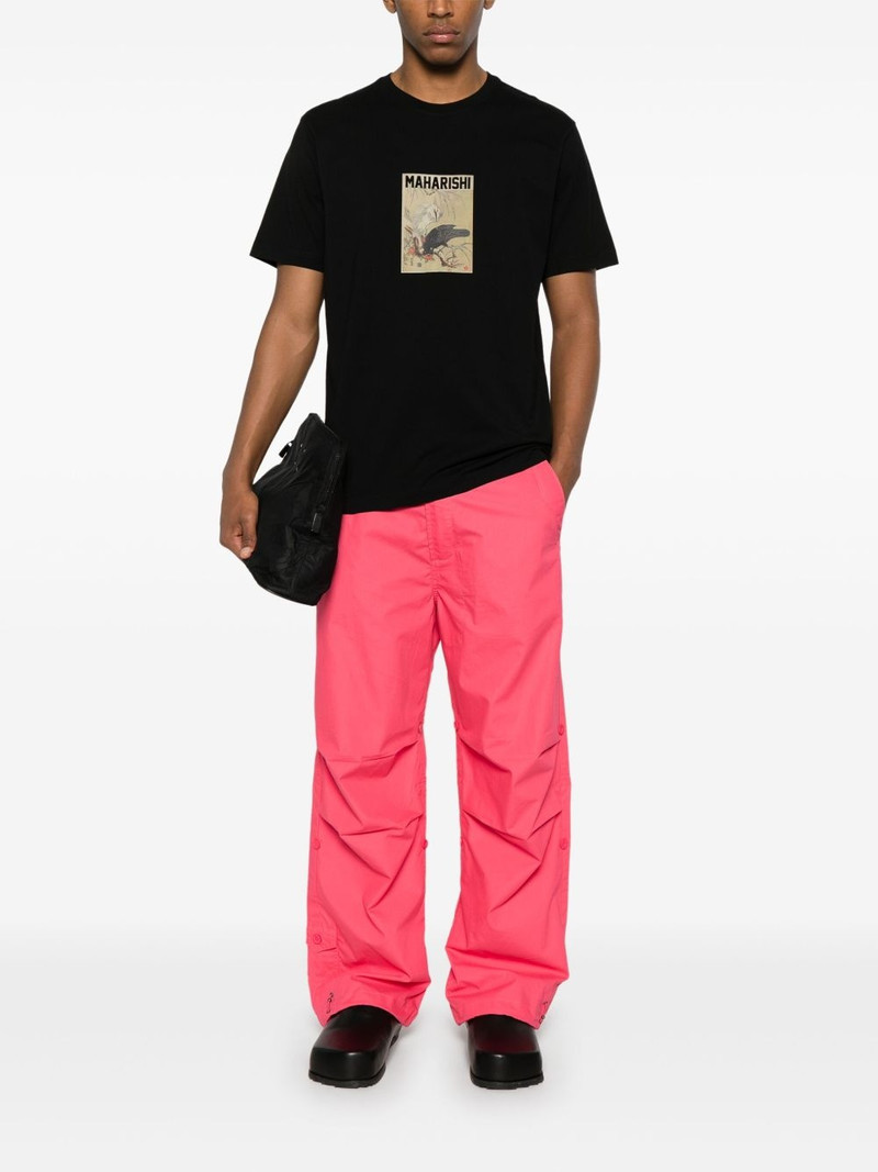 MAHARISHI logo-print T-shirt outlook