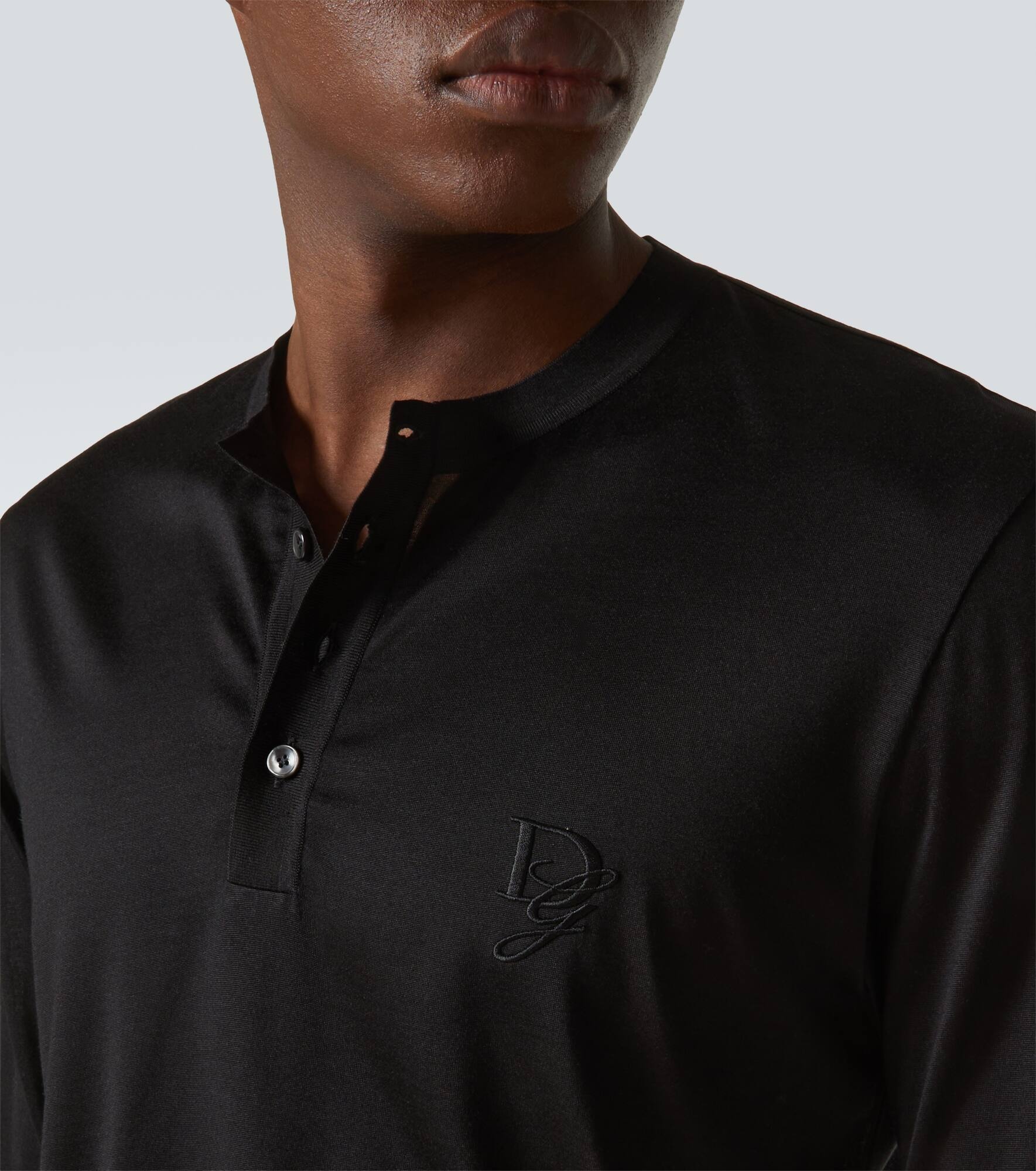 Silk Henley shirt - 5