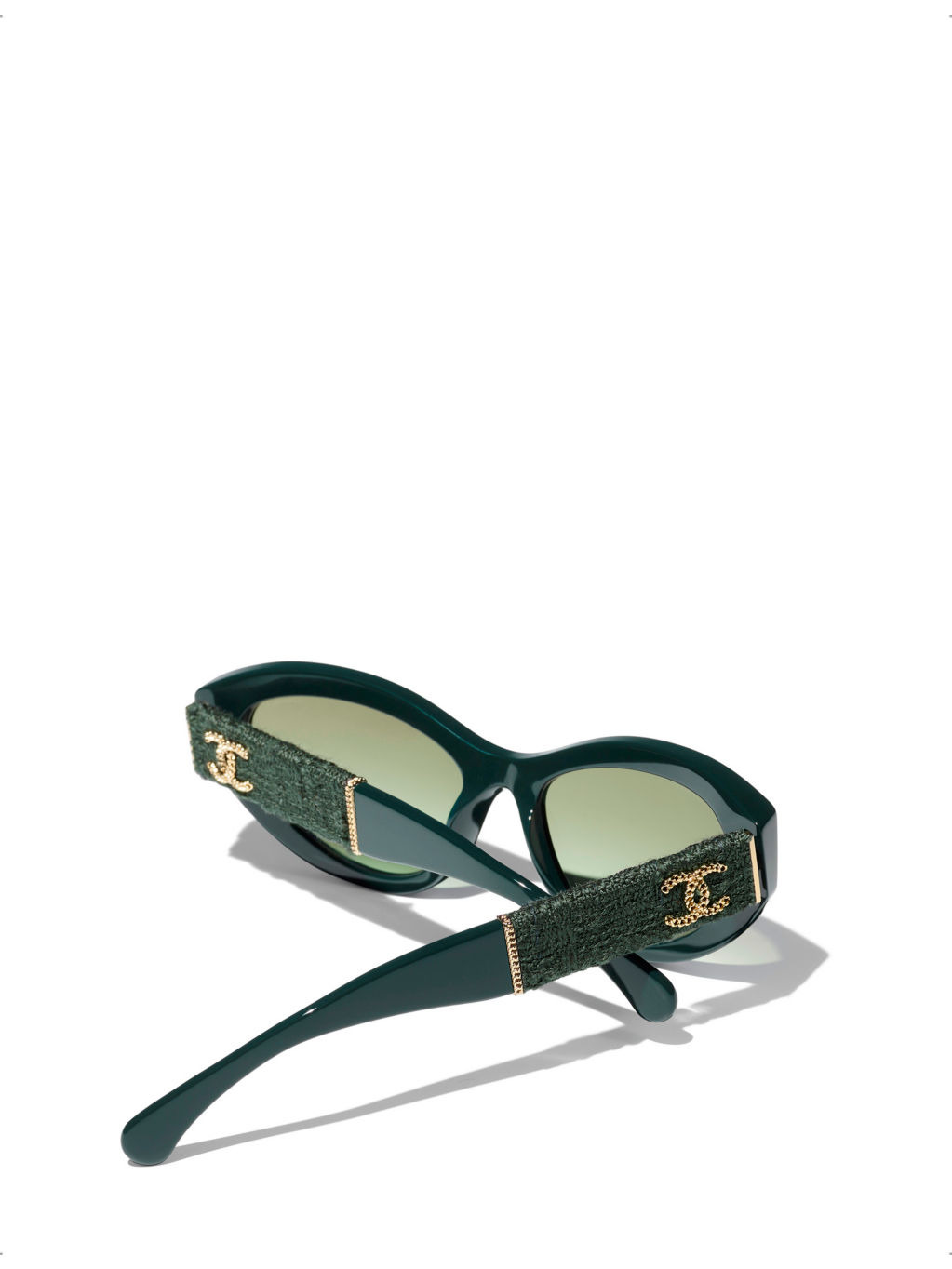 CH5513 cat eye-frame acetate sunglasses - 2