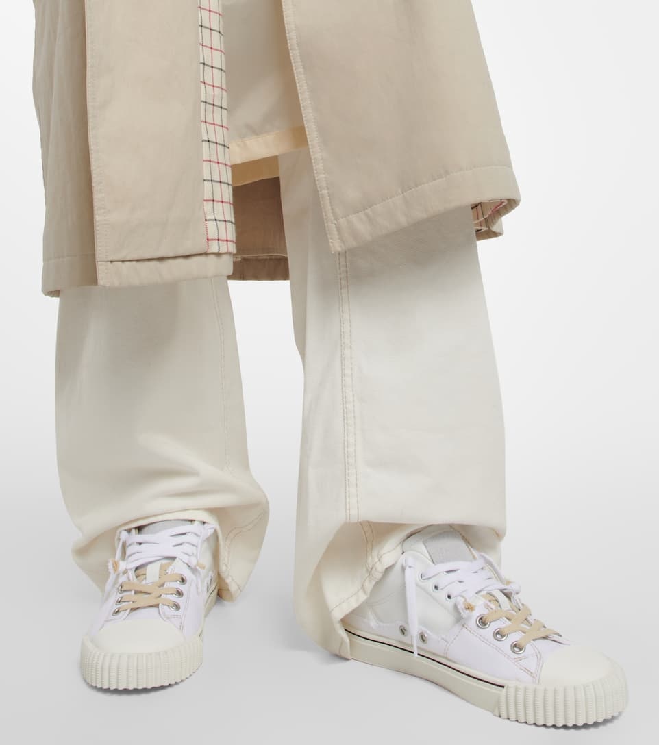 Leather sneakers - 4